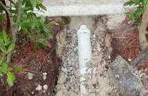 Fort Lauderdale Commercial French Drain Project
